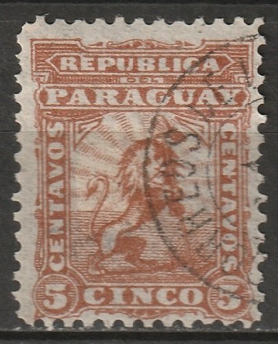 Paraguay 1879 Sc 12 used