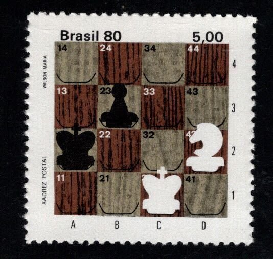 Brazilian Post issues official chess stamp