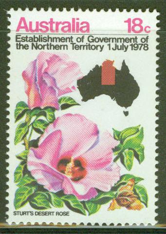 Australia Scott 681 MNH** Flower Stamp 1978