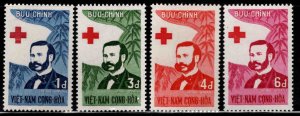 South Vietnam Scott 136-139 MNH** Red Cross set