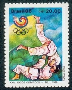 Brazil 1988 MNH Stamps Scott 2140 Sport Olympic Games Judo