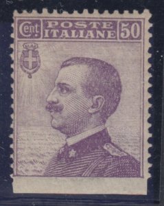 Italy Regno - Sassone n. 85g cv 360$ SIGNED E.DIENA down UNPERFORATED MH*