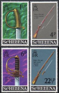 St Helena 1971 Military Equipment (2nd issue) MNH