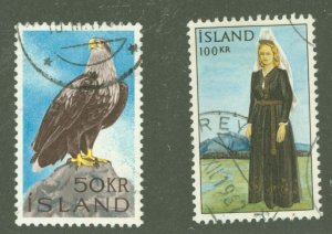 Iceland #378-379  Single (Complete Set)