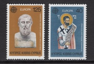 Cyprus  #533-534  MNH  1980   Europa