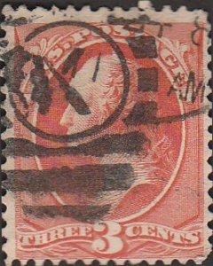 # 214 Vermillion Used George Washington