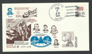 United States  Space  Event Cover   Space Shuttle