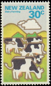 New Zealand #660-665, Complete Set(6), 1978, Animals, Never Hinged