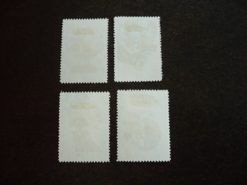 Stamps - Cuba - Scott# 1104-1107 - Used Set of 4 Stamps