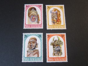 Papua New Guinea 1964 Sc 178-81 set MH