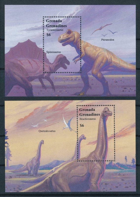 [106267] Grenada Grenadines 1994 Prehistoric animals dinosaurs Spinosaurus  MNH