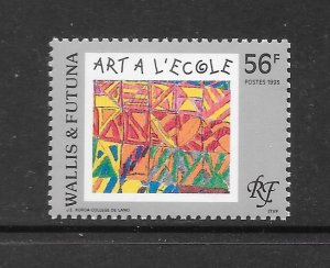 WALLIS & FUTUNA  #441 SCHOOL ART   MNH