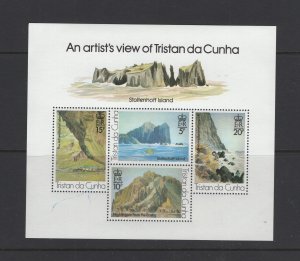 Tristan da Cunha #271a (1980 Paintings sheet) VFMNH CV $1.00