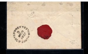 New South Wales #29 (SG #94) Used Extra Fine On Choice Cover To London