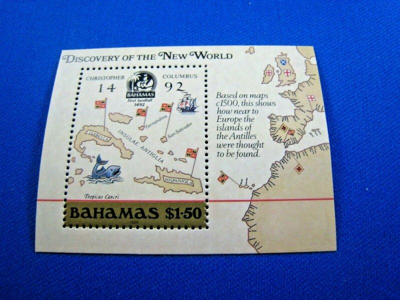 BAHAMAS  -  SCOTT # 644    MNH