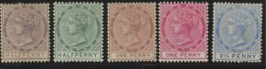 Tobago 14-18 * mint hinged (14 no gum) (2107 156)