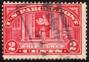 1913, US 2c, Parcel Post, Used, Sc Q2