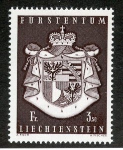 Liechtenstein, Scott #452, Mint, Never Hinged