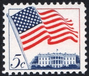 SC#1208 5¢ 50 Star Flag Issue (1963) MNH