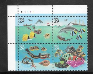 #2863-66 MNH Plate Block