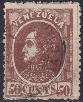 Venezuela #72 F-VF Used CV $40.00  (Z1347)