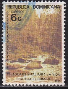Dominican Rep 849 Hinged 1981 Forest Conservation