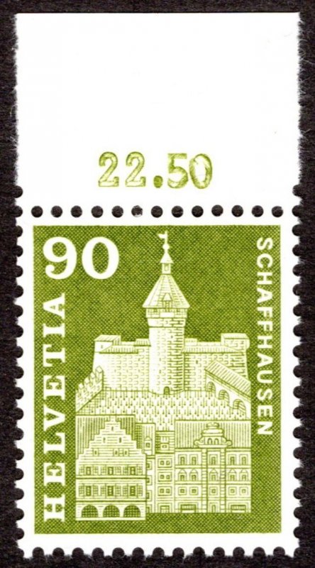 1967, Switzerland 90c, MNH, Sc 395a