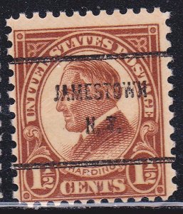 Precancel - Jamestown, NY PSS 633-61 Bureau Issue