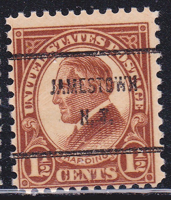 Precancel - Jamestown, NY PSS 633-61 Bureau Issue