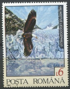 Romania Sc#3782 MNH, 6L multi, Fauna of the Northern Region (1992)