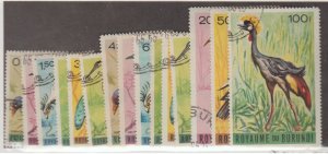 Burundi Scott #111-125 Stamps - Used Set