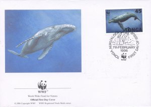 Tonga Scott #'s 915 - 918 FDC