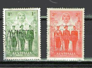 Australia 184-185 used