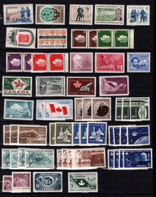 Canada MNH Misc. Issues from 1952-1966