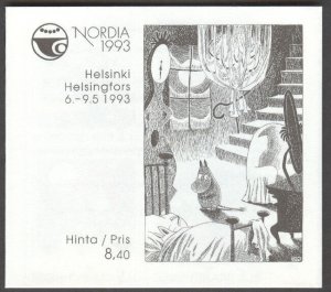 FINLAND H17 (Scott 898-901), Nordia Booklet, VF