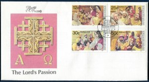 SA-Bophuthatswana 165-168, FDC. Michel 140-143. Easter 1985. Scenes from Bible.