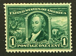 U.S. #323 MINT OG LH