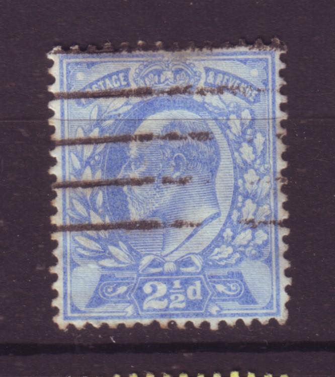 J19682 Jlstamps 1902-11 great britain used #131 king