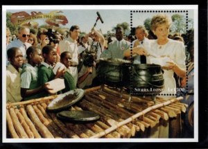 Sierra Leone - #2095 Princess Diana S/Sheet - MNH