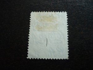 Stamps - Basutoland - Scott# 1 - Used Part Set of 1 Stamp