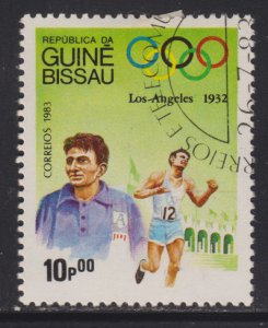 Guinea-Bissau 493 Olympic Running 1983