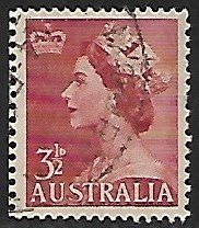 Australia # 258 - Queen Elisabeth II - Used....(KBw9)