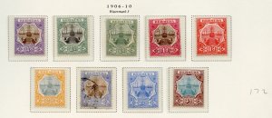 BERMUDA -- Scott #31 to #39 mostly mint & used Cat$172 British Commonwealth