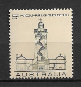 1968 Australia 458 Macquarie Lighthouse MNH