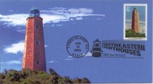 2003 Old Cape Henry Virginia Lighthouse (Scott 3787) Heritage FDC