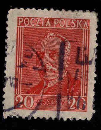 Poland Scott 245 Used stamp