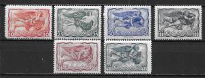 Greece C61-66 Boreas set MLH