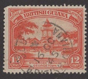 British Guiana # 215 Georgetown Market      (1) VF Used