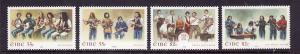 Ireland-Sc#1805-8-unused NH set-Irish Music Bands-2008-