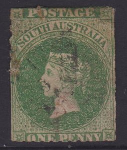 South Australia Sc#14a Deep Green Used